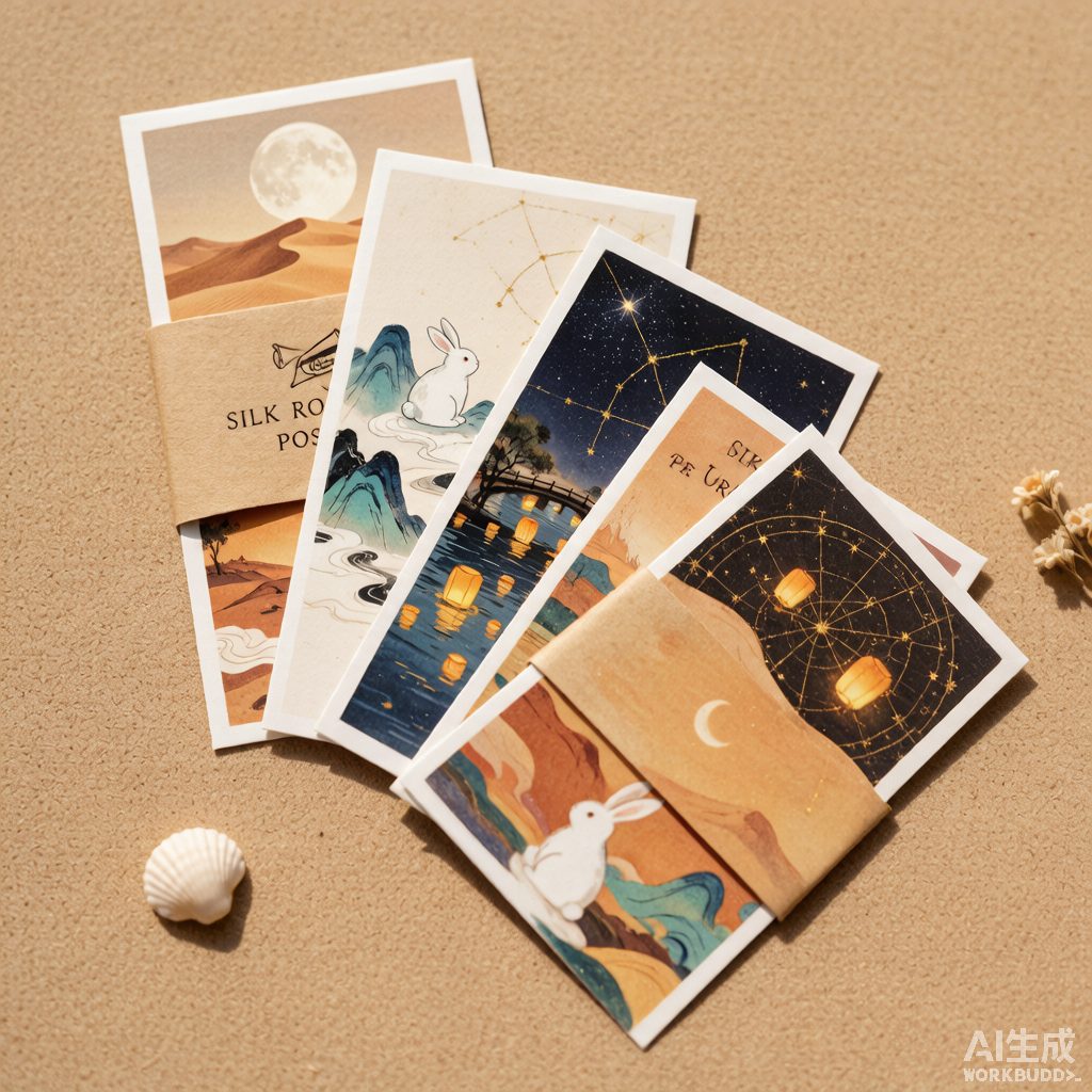 丝路明信片组
