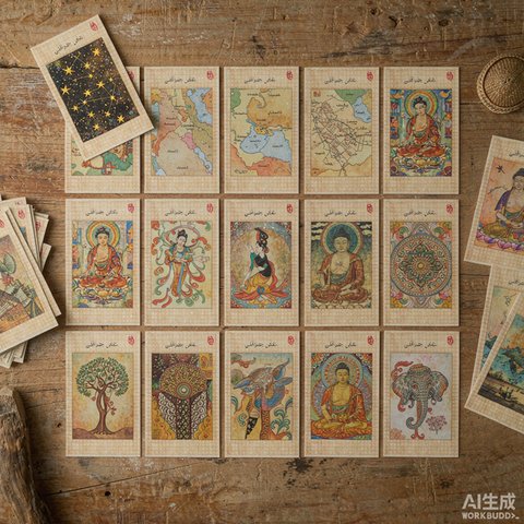 敦煌星图·重绘