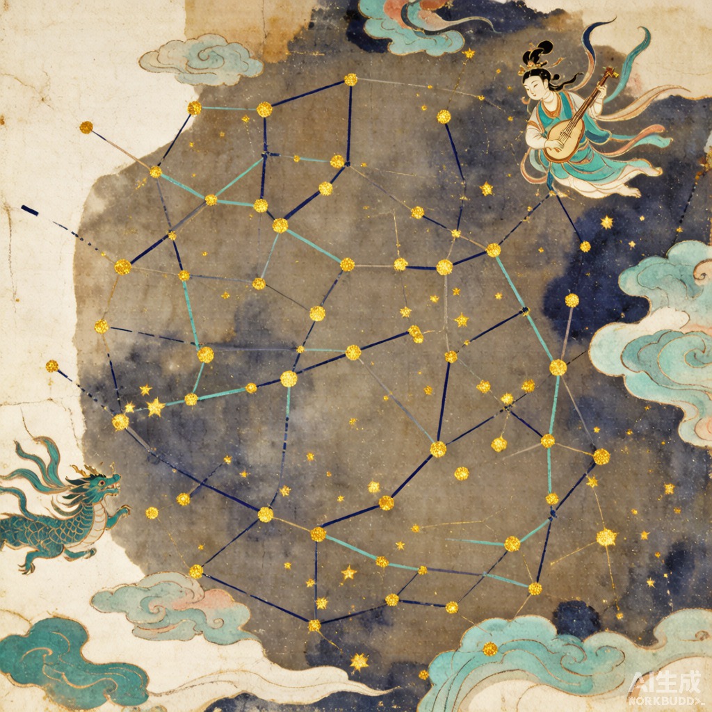 敦煌星图·重绘